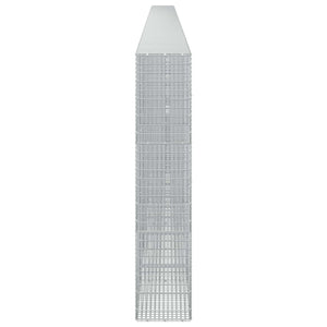 Γκαμπιόν με σύρμα 3,5 χλστ και πλέγμα 5x2,5 εκ 1150x30x150 εκ - Pakobazaar