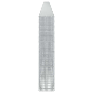 Γκαμπιόν με σύρμα 3,5 χλστ και πλέγμα 5x2,5 εκ 1200x30x150 εκ - Pakobazaar