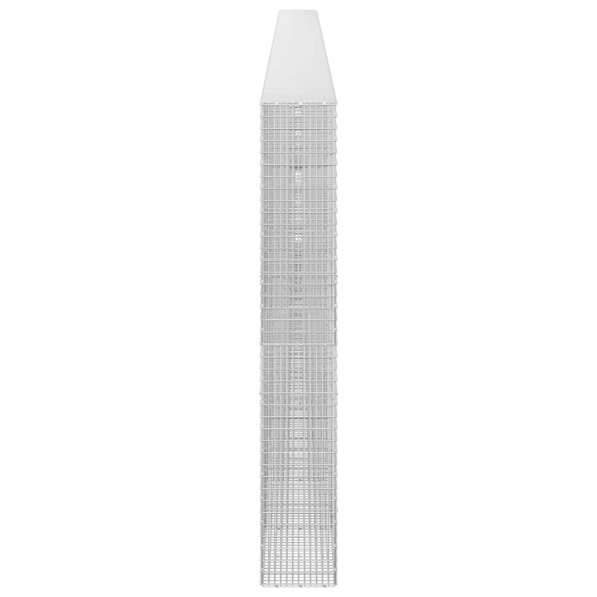 Γκαμπιόν με σύρμα 3,5 χλστ και πλέγμα 5x2,5 εκ 1100x30x200 εκ - Pakobazaar