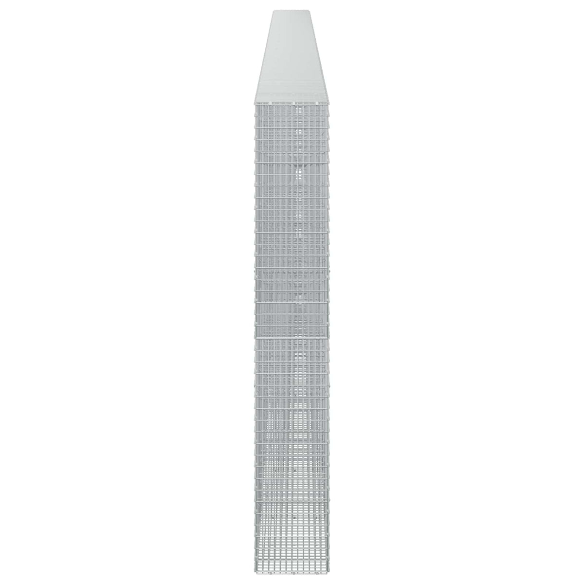 Γκαμπιόν με σύρμα 3,5 χλστ και πλέγμα 5x2,5 εκ 1150x30x200 εκ - Pakobazaar