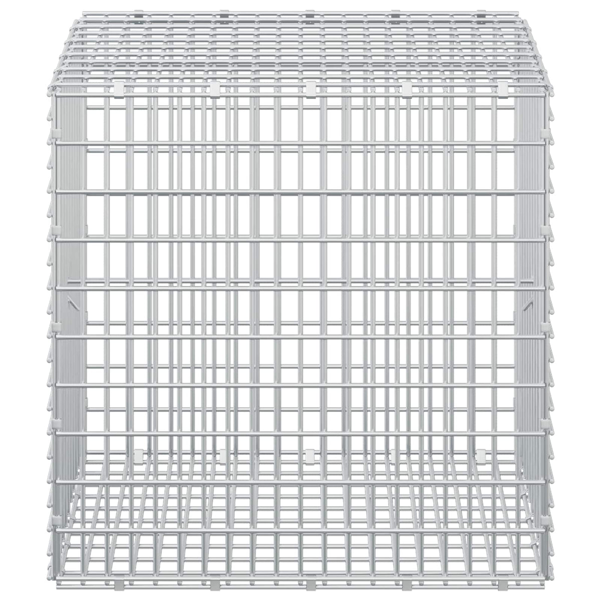 Γκαμπιόν με σύρμα 3,5 χλστ και πλέγμα 5x2,5 εκ 50x50x50 εκ. - Pakobazaar