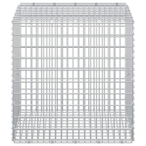 Γκαμπιόν με σύρμα 3,5 χλστ και πλέγμα 5x2,5 εκ 50x50x50 εκ. - Pakobazaar