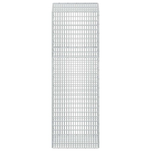 Γκαμπιόν με σύρμα 3,5 χλστ και πλέγμα 5x2,5 εκ 50x50x150 εκ - Pakobazaar