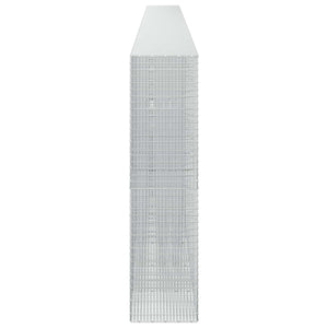 Γκαμπιόν με σύρμα 3,5 χλστ και πλέγμα 5x2,5 εκ 1200x50x200 εκ - Pakobazaar