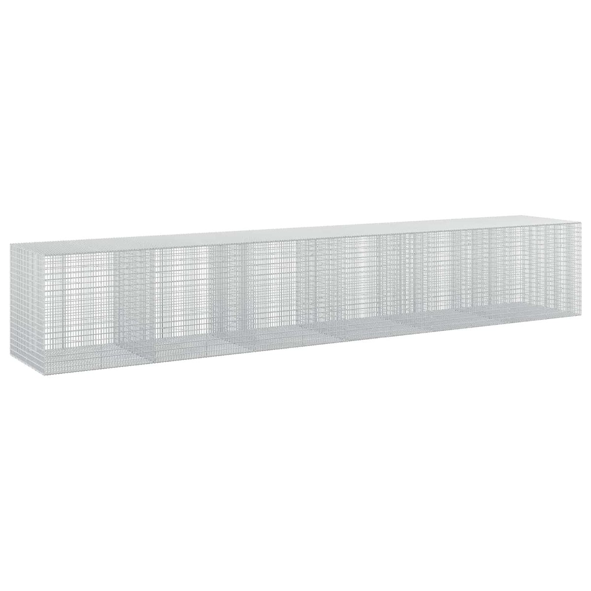 Γκαμπιόν με σύρμα 3,5 χλστ και πλέγμα 5x2,5 εκ 600x100x100 εκ. - Pakobazaar