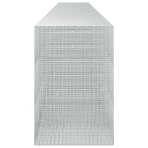 Γκαμπιόν με σύρμα 3,5 χλστ και πλέγμα 5x2,5 εκ 1200x100x150 εκ. - Pakobazaar