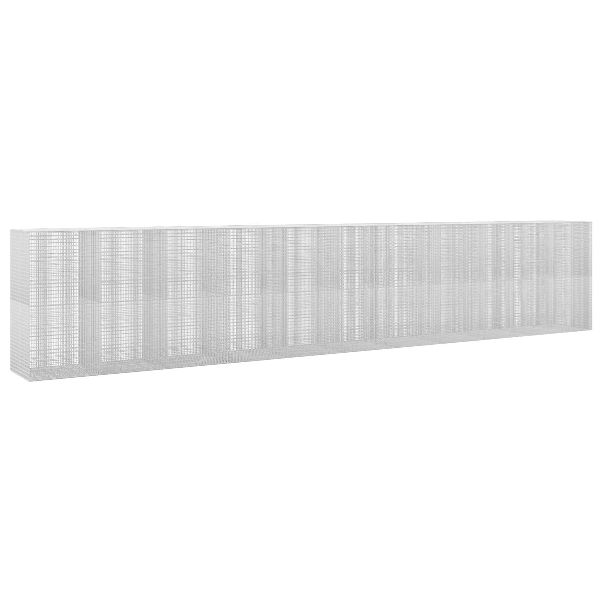 Γκαμπιόν με σύρμα 3,5 χλστ και πλέγμα 5x2,5 εκ 1050x100x200 εκ. - Pakobazaar
