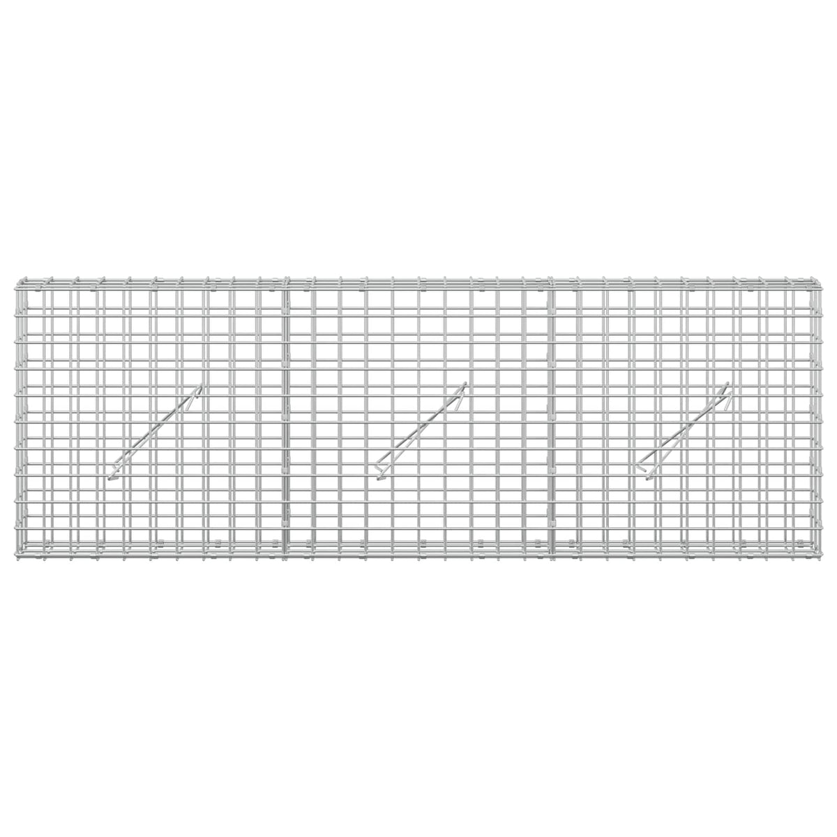 Γκαμπιόν με Σύρμα 3,5 mm και Πλέγμα 5x5 cm 150x10x50 εκ