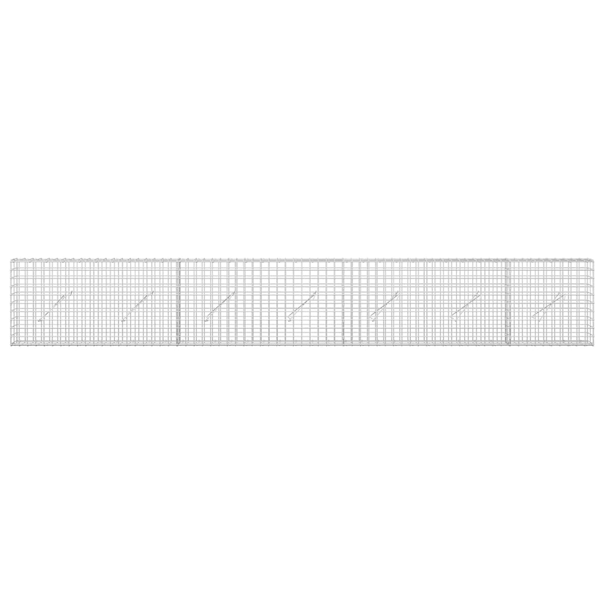 Γκαμπιόν με Σύρμα 3,5 mm και Πλέγμα 5x5 cm 350x10x50 εκ