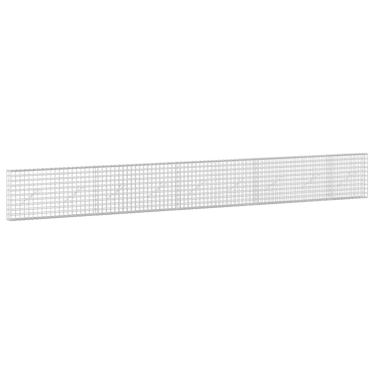 Γκαμπιόν με Σύρμα 3,5 mm και Πλέγμα 5x5 cm 450x10x50 εκ - Pakobazaar
