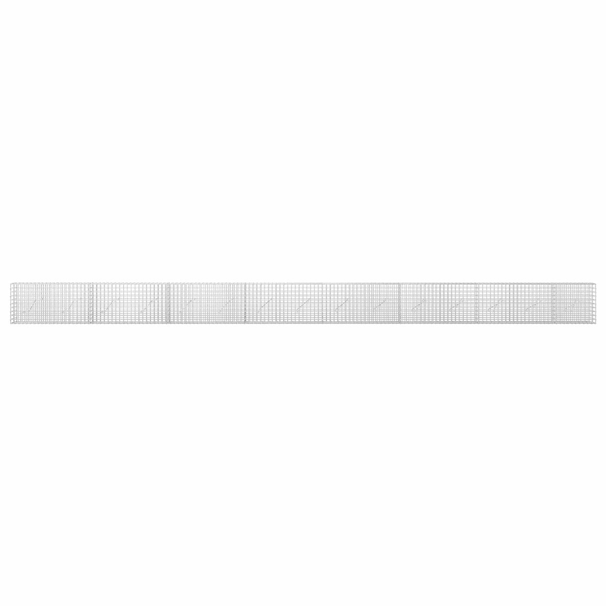 Γκαμπιόν με Σύρμα 3,5 mm και Πλέγμα 5x5 cm 750x10x50 εκ. - Pakobazaar