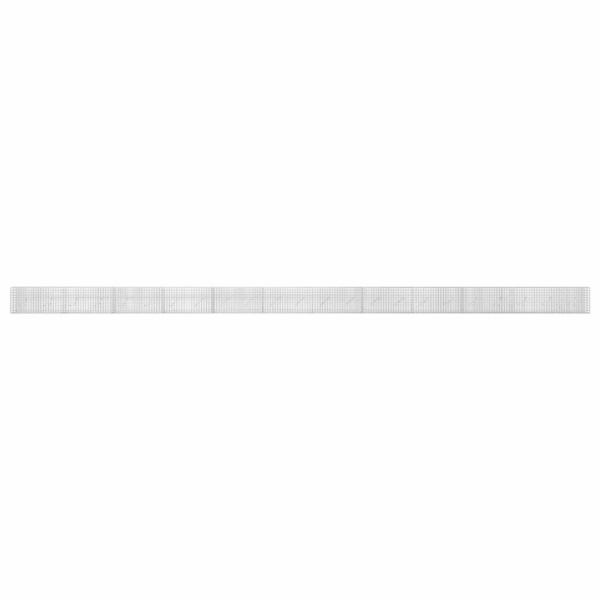 Γκαμπιόν με Σύρμα 3,5 mm και Πλέγμα 5x5 cm 1150x10x50 εκ - Pakobazaar