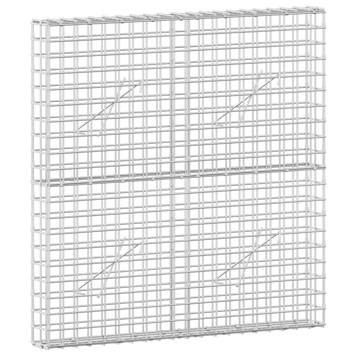 Γκαμπιόν με Σύρμα 3,5 mm και Πλέγμα 5x5 cm 100x10x100 εκ.
