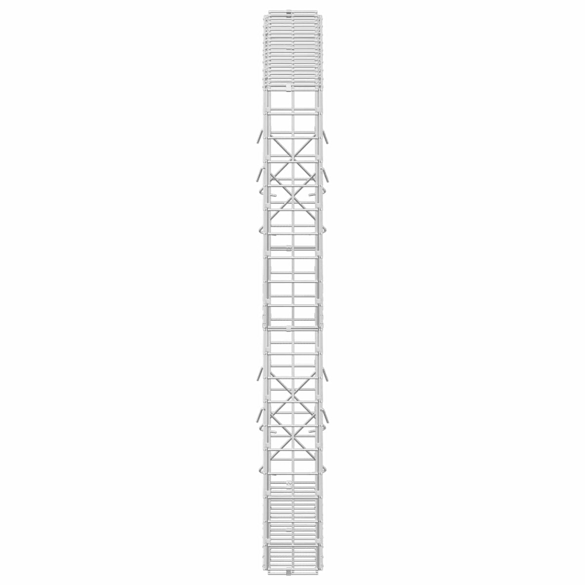 Γκαμπιόν με Σύρμα 3,5 mm και Πλέγμα 5x5 cm 100x10x100 εκ.