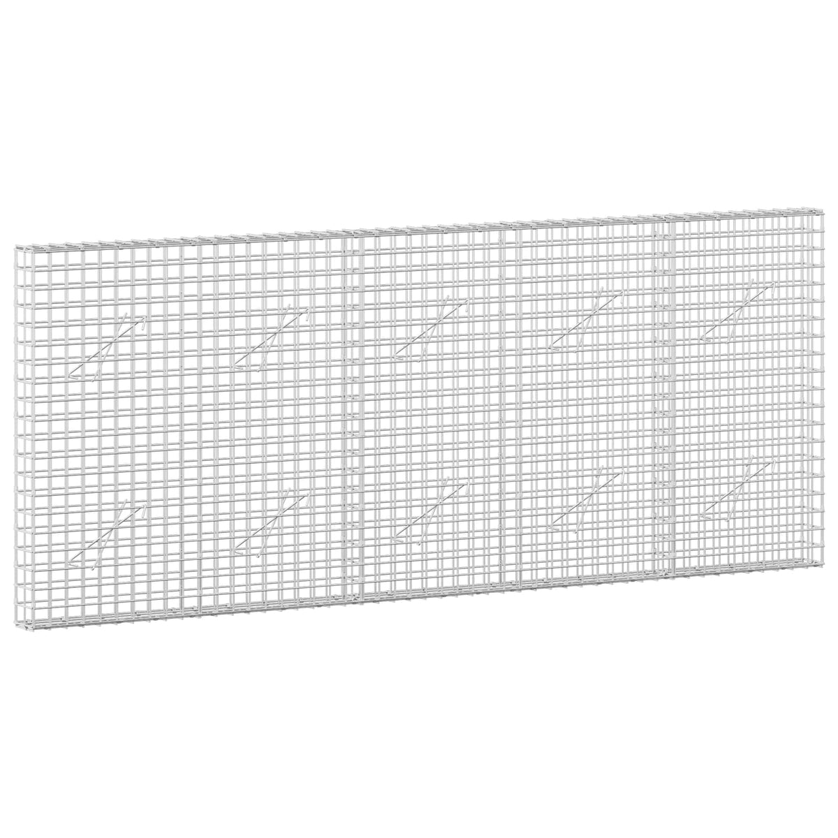Γκαμπιόν με Σύρμα 3,5 mm και Πλέγμα 5x5 cm 250x10x100 εκ