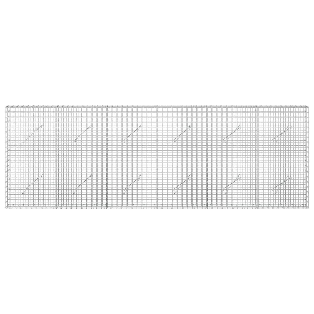 Γκαμπιόν με Σύρμα 3,5 mm και Πλέγμα 5x5 cm 300x10x100 εκ - Pakobazaar