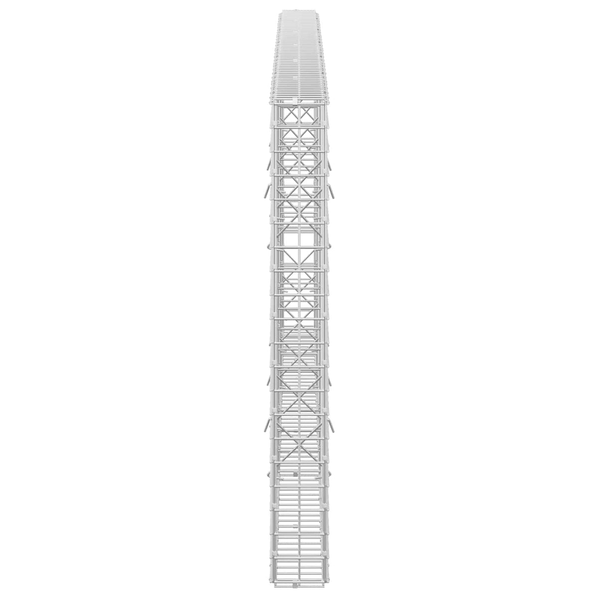 Γκαμπιόν με Σύρμα 3,5 mm και Πλέγμα 5x5 cm 300x10x100 εκ - Pakobazaar