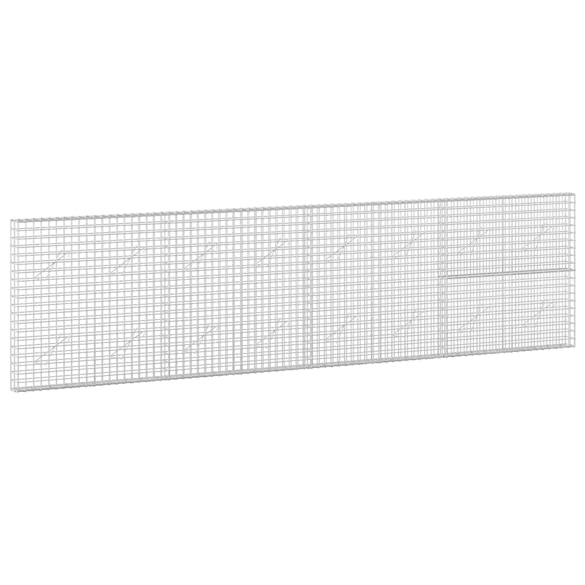 Γκαμπιόν με Σύρμα 3,5 mm και Πλέγμα 5x5 cm 400x10x100 εκ - Pakobazaar