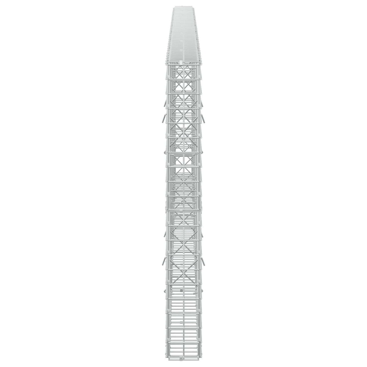 Γκαμπιόν με Σύρμα 3,5 mm και Πλέγμα 5x5 cm 400x10x100 εκ - Pakobazaar