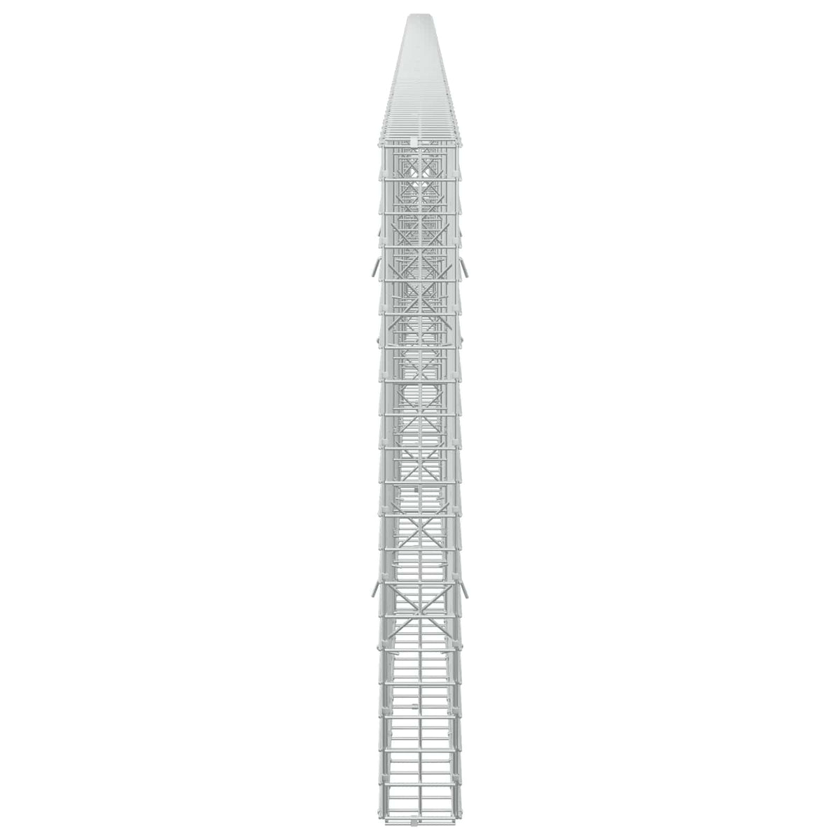 Γκαμπιόν με Σύρμα 3,5 mm και Πλέγμα 5x5 cm 800x10x100 εκ - Pakobazaar