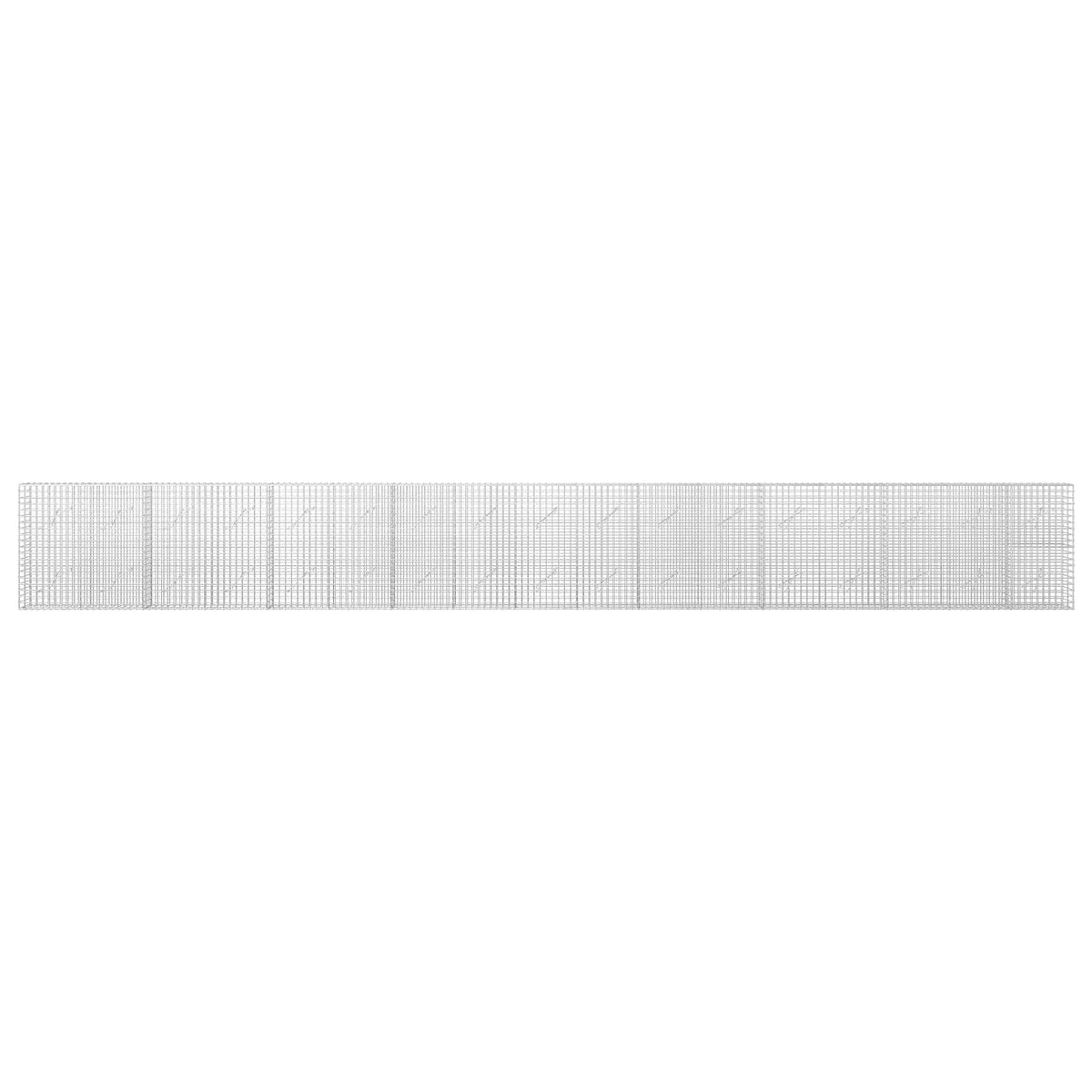 Γκαμπιόν με Σύρμα 3,5 mm και Πλέγμα 5x5 cm 850x10x100 εκ - Pakobazaar