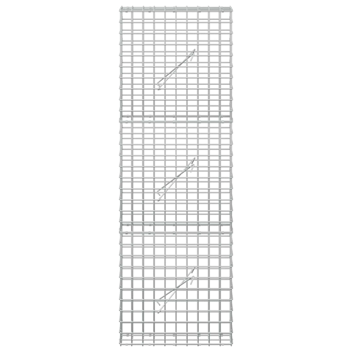 Γκαμπιόν με Σύρμα 3,5 mm και Πλέγμα 5x5 cm 50x10x150 εκ.