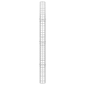 Γκαμπιόν με Σύρμα 3,5 mm και Πλέγμα 5x5 cm 50x10x150 εκ.