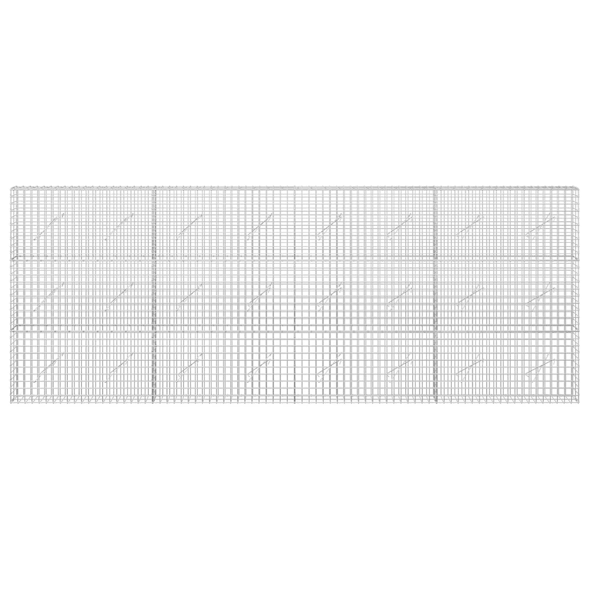 Γκαμπιόν με Σύρμα 3,5 mm και Πλέγμα 5x5 cm 400x10x150 εκ