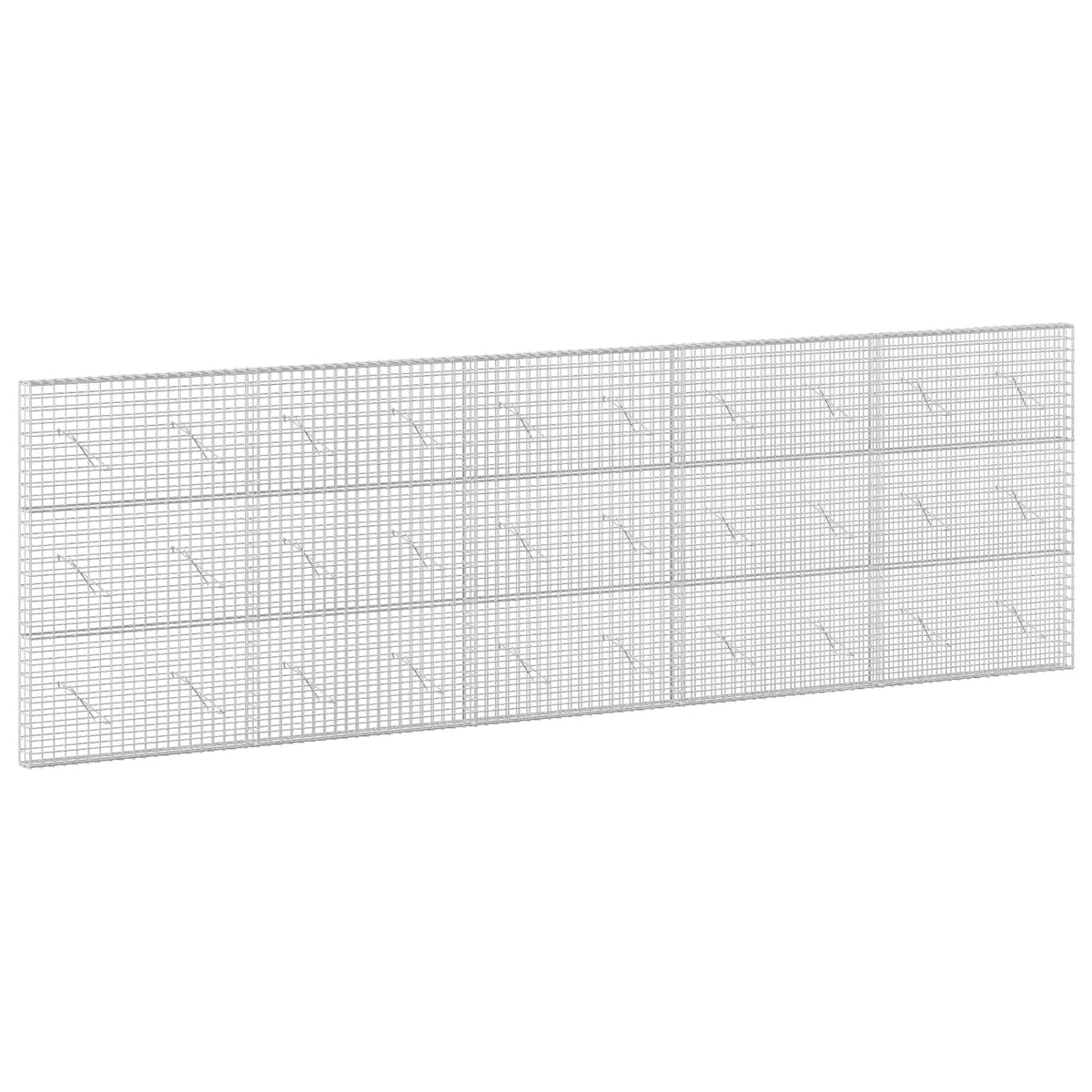 Γκαμπιόν με Σύρμα 3,5 mm και Πλέγμα 5x5 cm 500x10x150 εκ - Pakobazaar