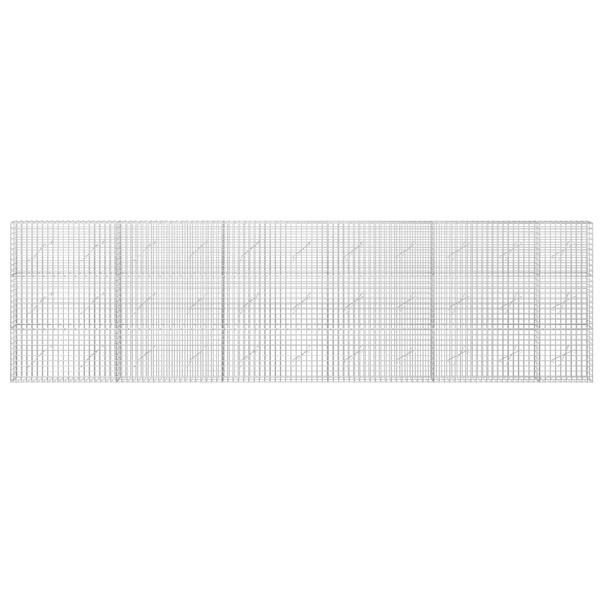 Γκαμπιόν με Σύρμα 3,5 mm και Πλέγμα 5x5 cm 550x10x150 εκ - Pakobazaar