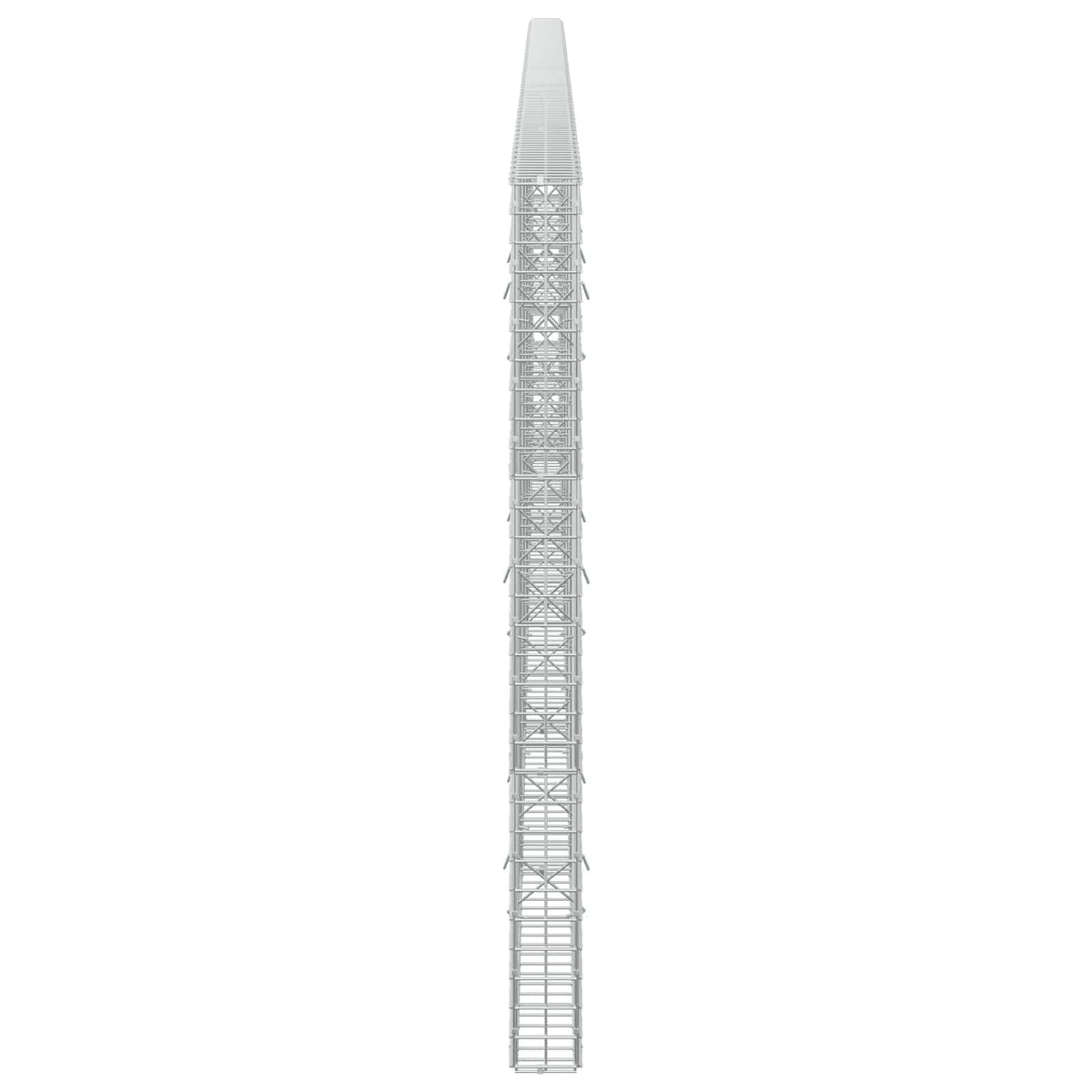 Γκαμπιόν με Σύρμα 3,5 mm και Πλέγμα 5x5 cm 600x10x150 εκ - Pakobazaar