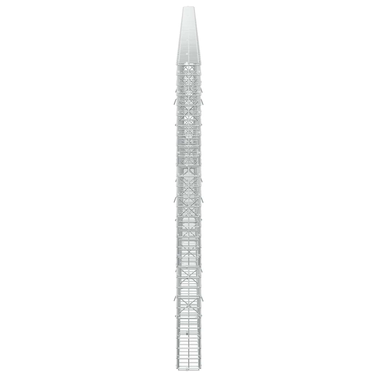Γκαμπιόν με Σύρμα 3,5 mm και Πλέγμα 5x5 cm 650x10x150 εκ - Pakobazaar