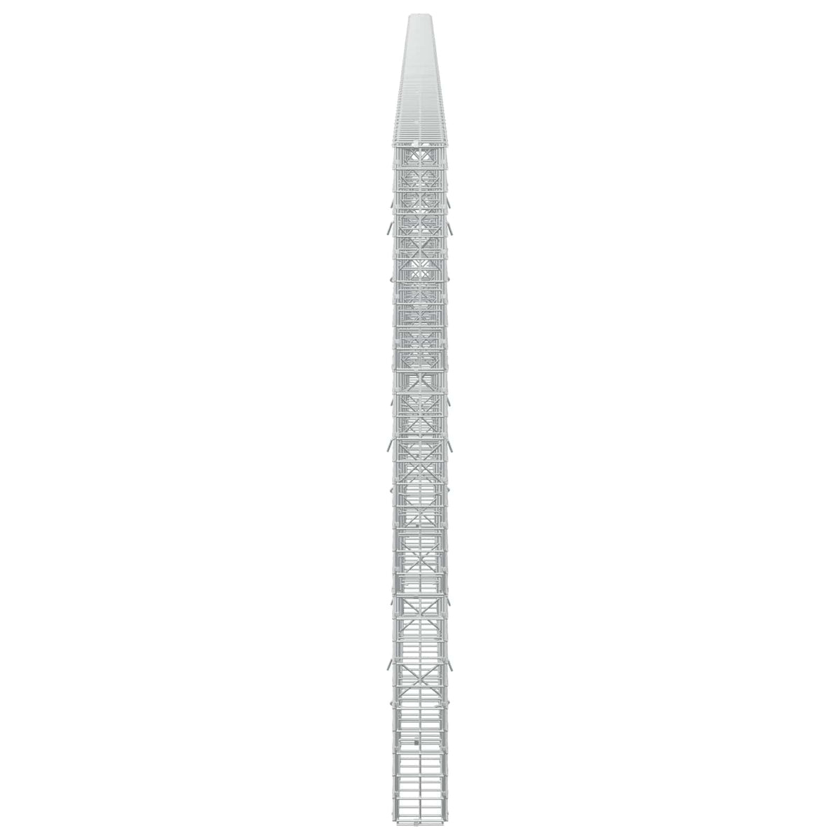 Γκαμπιόν με Σύρμα 3,5 mm και Πλέγμα 5x5 cm 750x10x150 εκ - Pakobazaar