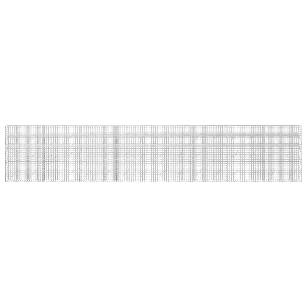 Γκαμπιόν με Σύρμα 3,5 mm και Πλέγμα 5x5 cm 800x10x150 εκ