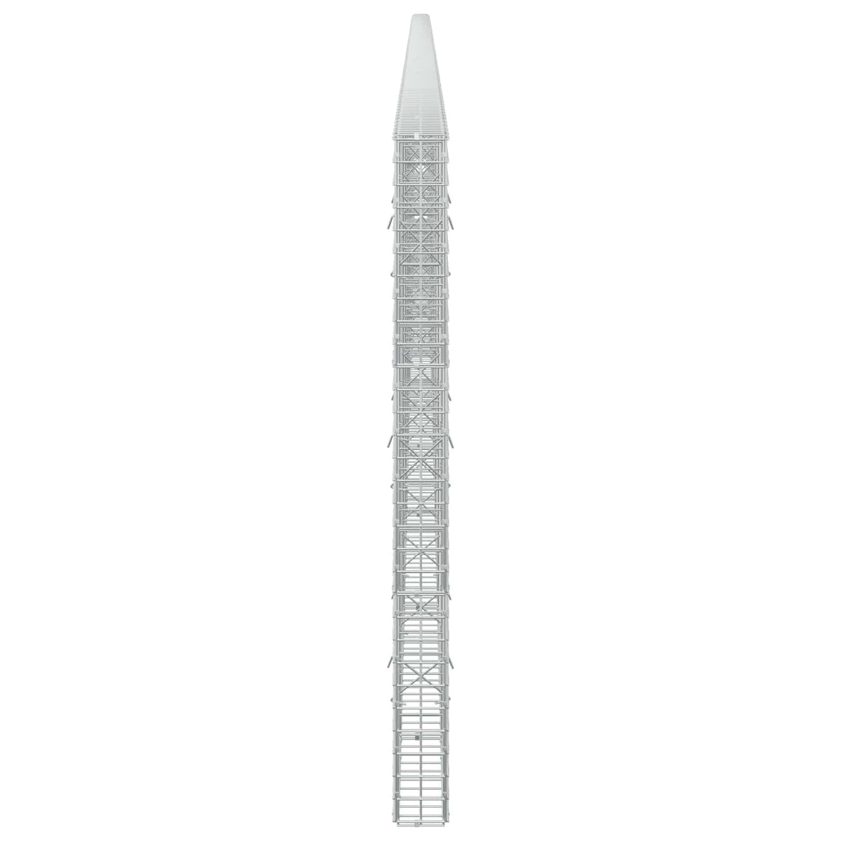 Γκαμπιόν με Σύρμα 3,5 mm και Πλέγμα 5x5 cm 1050x10x150 εκ - Pakobazaar