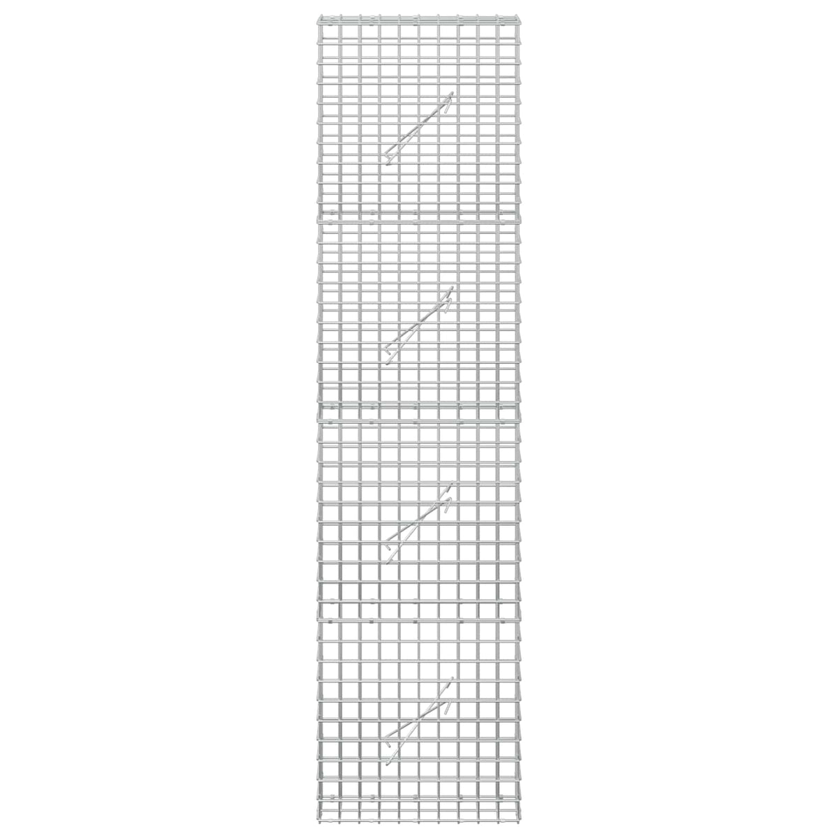 Γκαμπιόν με Σύρμα 3,5 mm και Πλέγμα 5x5 cm 50x10x200 εκ