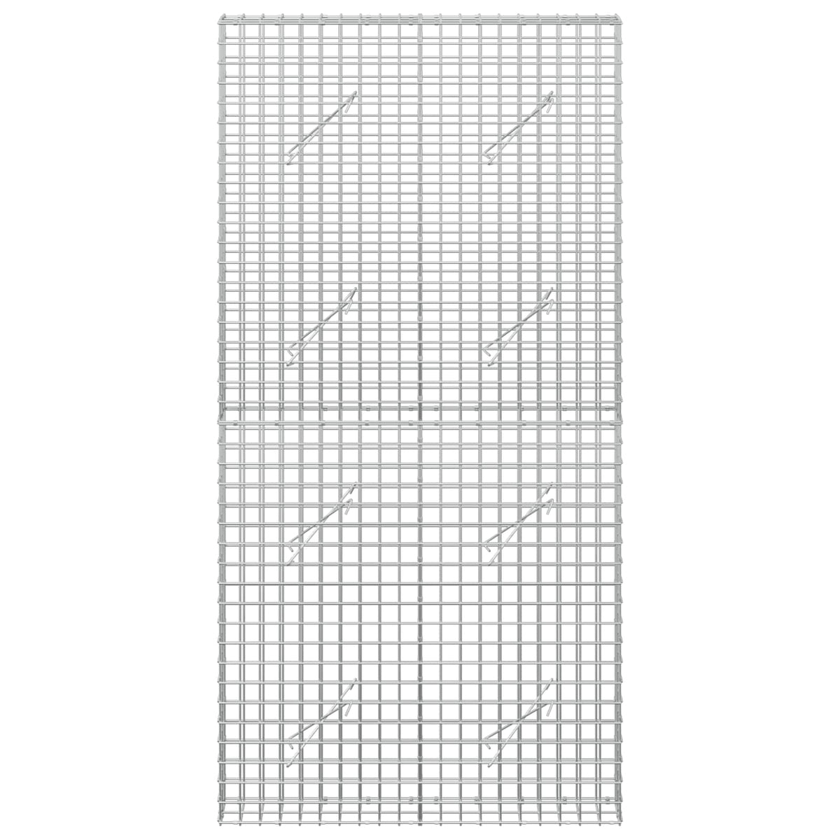Γκαμπιόν με Σύρμα 3,5 mm και Πλέγμα 5x5 cm 100x10x200 εκ
