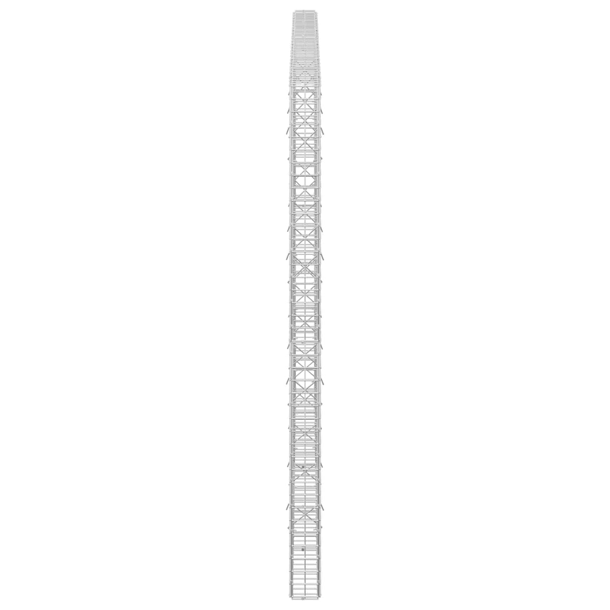 Γκαμπιόν με Σύρμα 3,5 mm και Πλέγμα 5x5 cm 250x10x200 εκ.