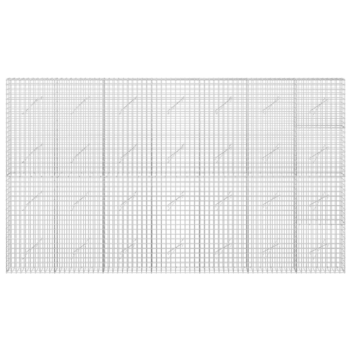 Γκαμπιόν με Σύρμα 3,5 mm και Πλέγμα 5x5 cm 350x10x200 εκ.