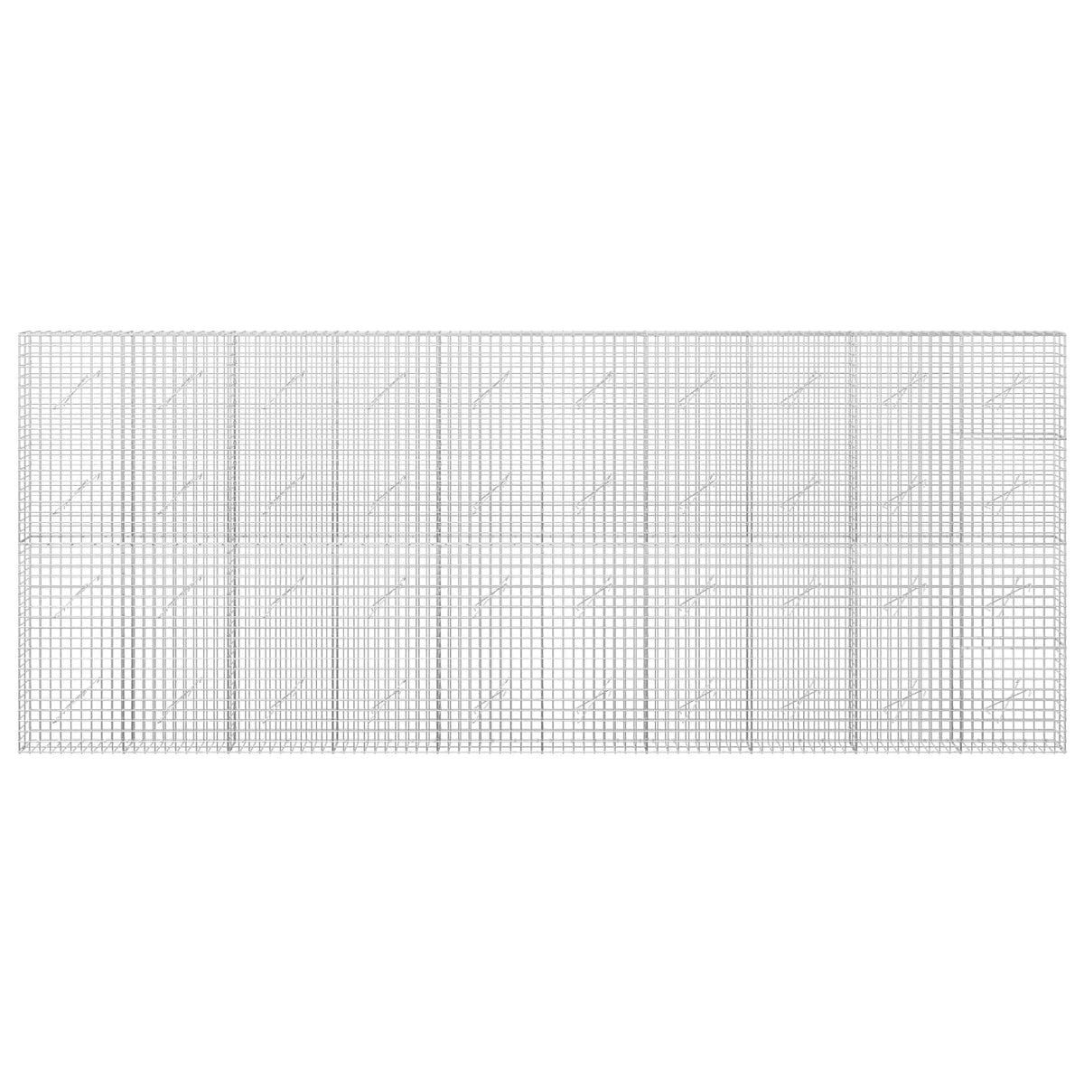 Γκαμπιόν με Σύρμα 3,5 mm και Πλέγμα 5x5 cm 500x10x200 εκ - Pakobazaar