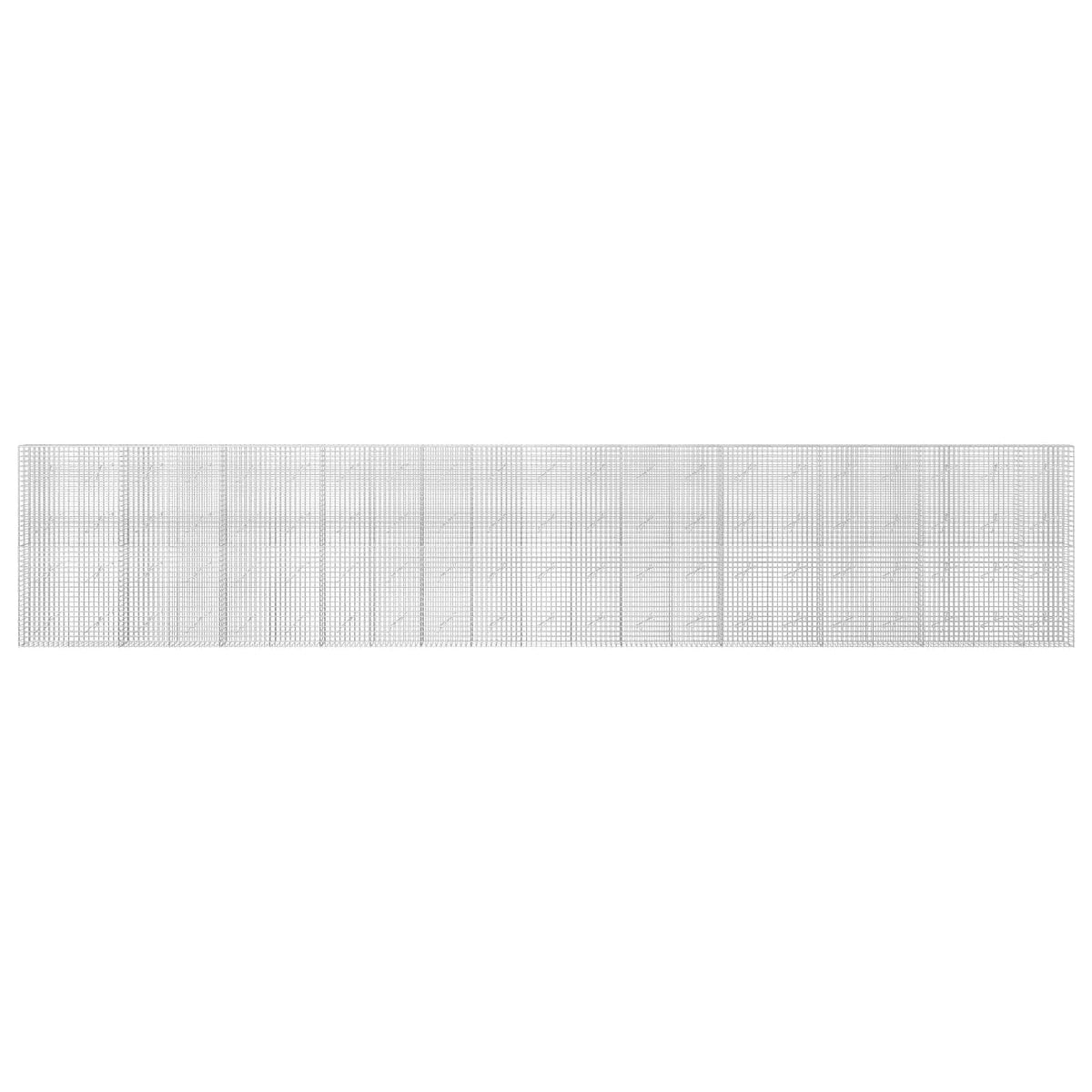Γκαμπιόν με Σύρμα 3,5 mm και Πλέγμα 5x5 cm 1050x10x200 εκ - Pakobazaar