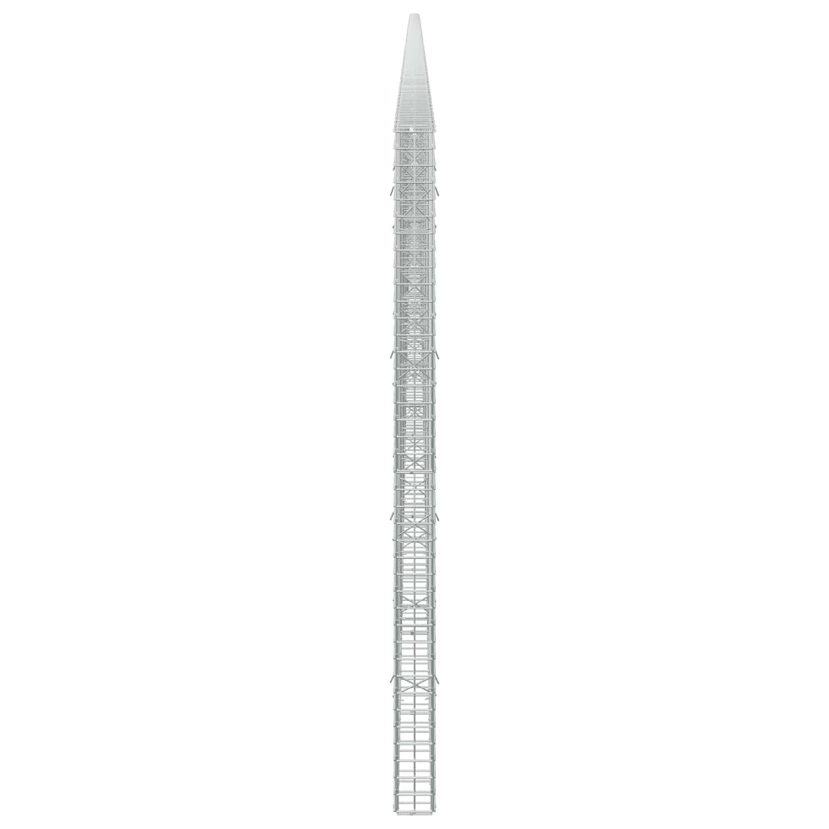 Γκαμπιόν με Σύρμα 3,5 mm και Πλέγμα 5x5 cm 1200x10x200 εκ - Pakobazaar