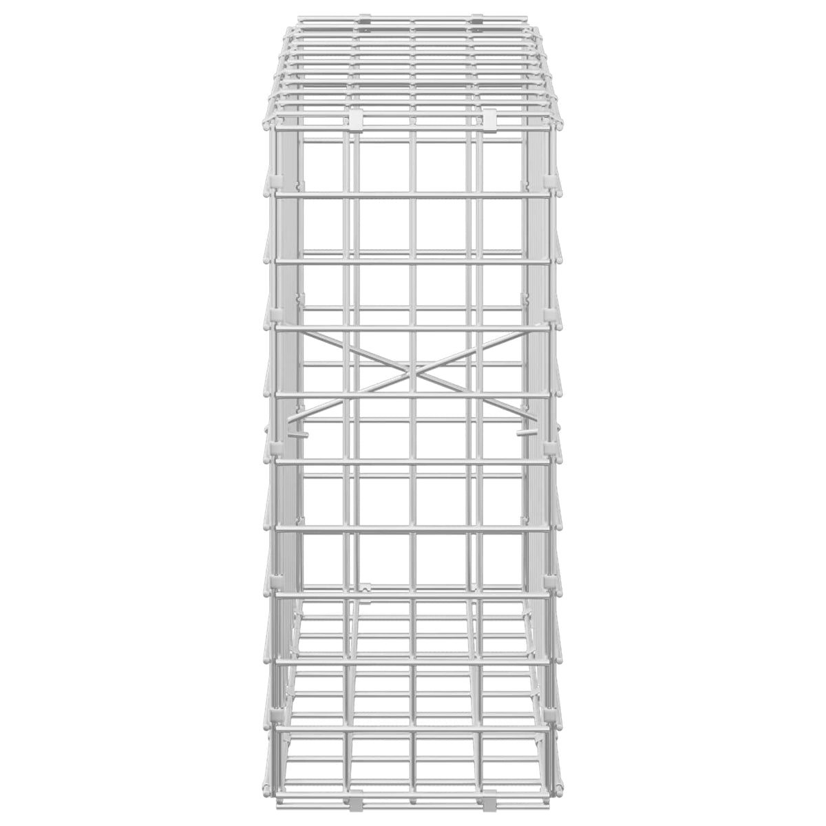 Γκαμπιόν με Σύρμα 3,5 mm και Πλέγμα 5x5 cm 50x20x50 εκ - Pakobazaar
