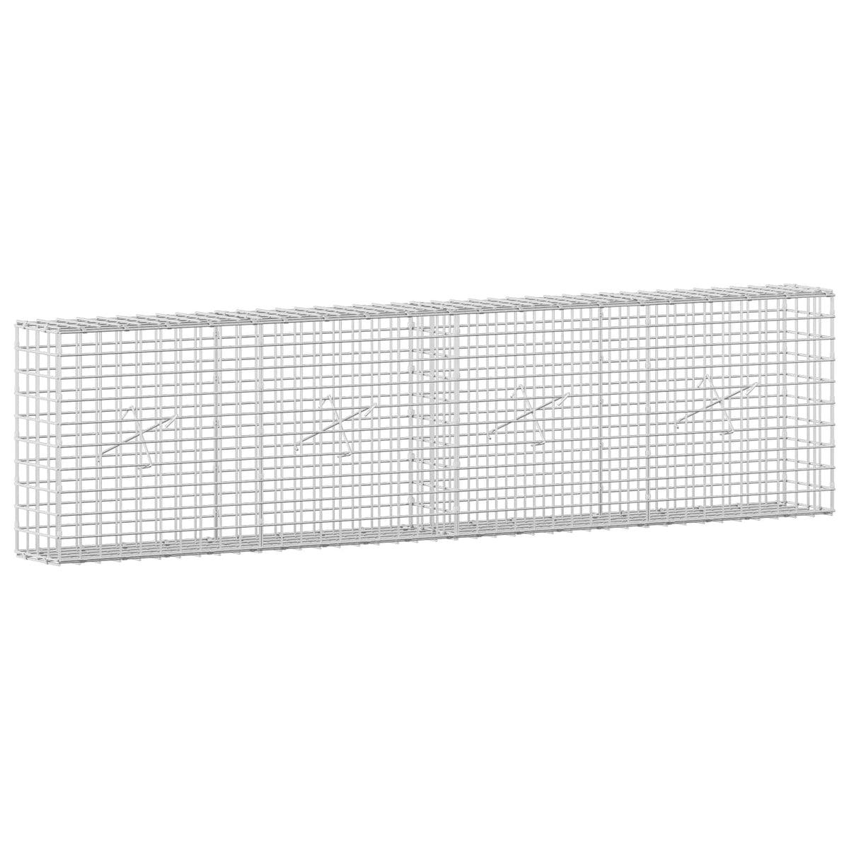Γκαμπιόν με Σύρμα 3,5 mm και Πλέγμα 5x5 cm 200x20x50 εκ