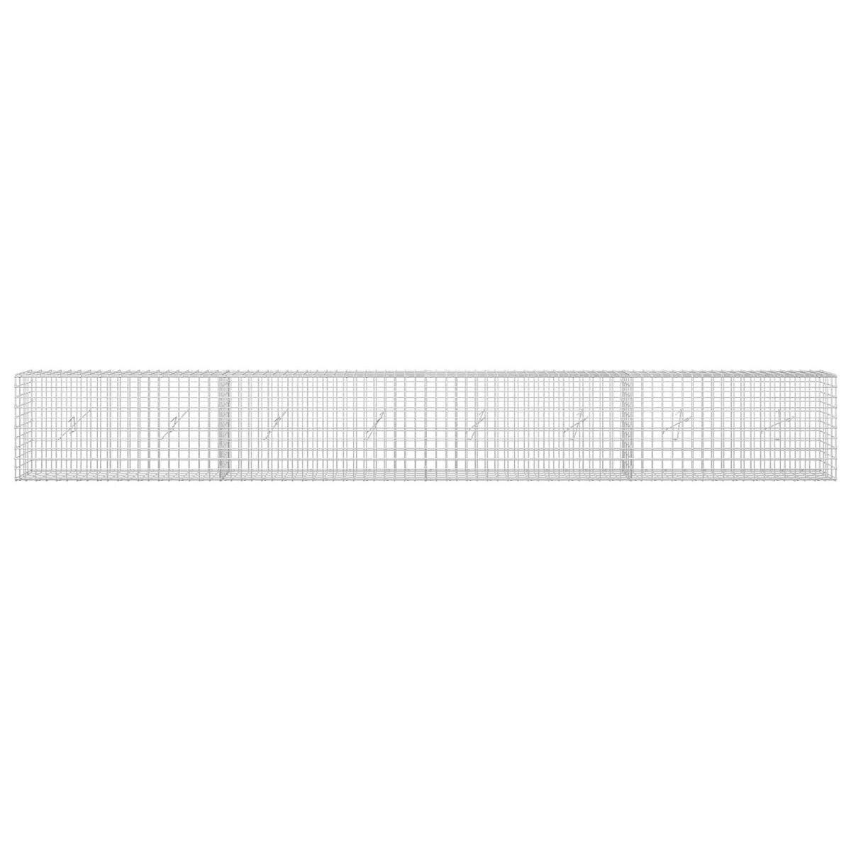 Γκαμπιόν με Σύρμα 3,5 mm και Πλέγμα 5x5 cm 400x20x50 εκ