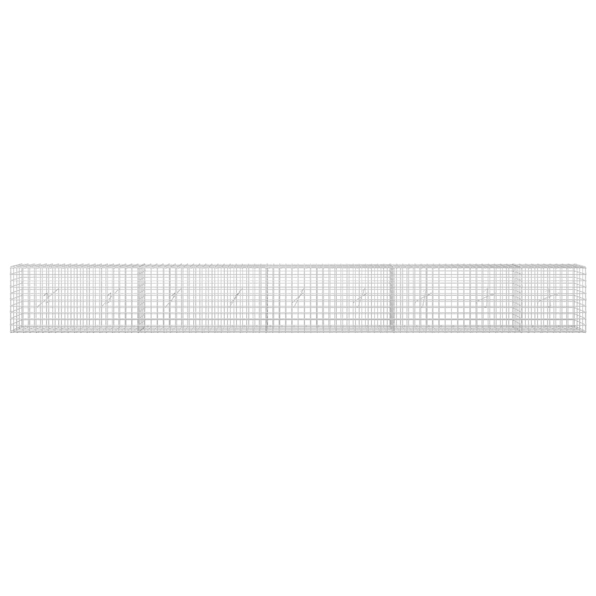 Γκαμπιόν με Σύρμα 3,5 mm και Πλέγμα 5x5 cm 450x20x50 εκ - Pakobazaar
