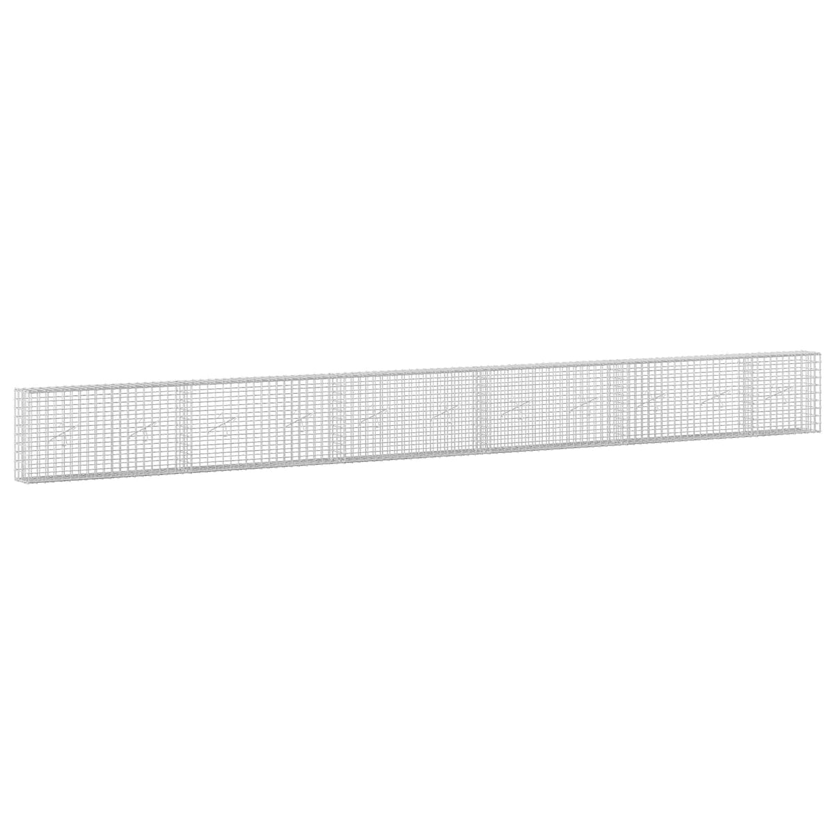 Γκαμπιόν με Σύρμα 3,5 mm και Πλέγμα 5x5 cm 550x20x50 εκ