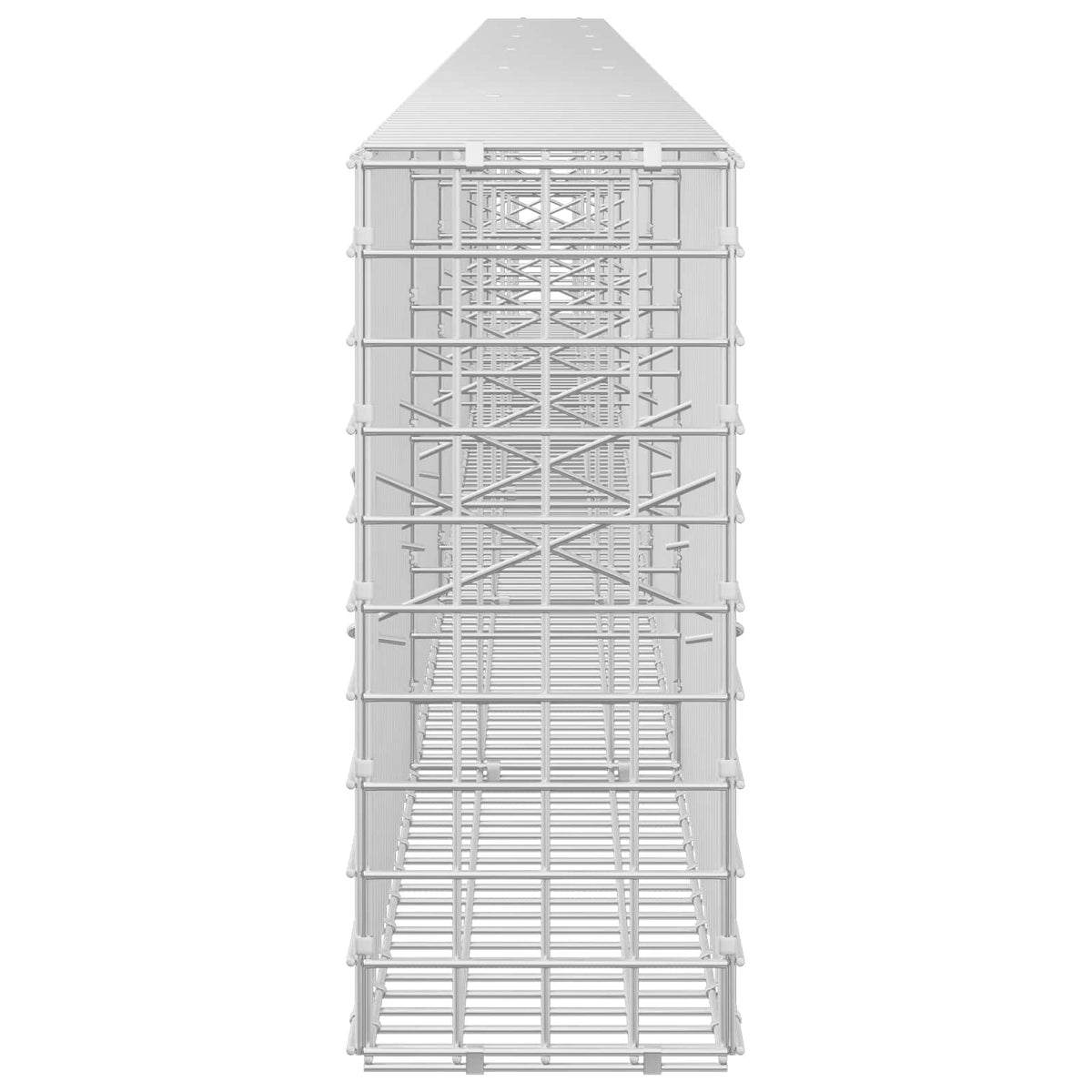 Γκαμπιόν με Σύρμα 3,5 mm και Πλέγμα 5x5 cm 600x20x50 εκ - Pakobazaar