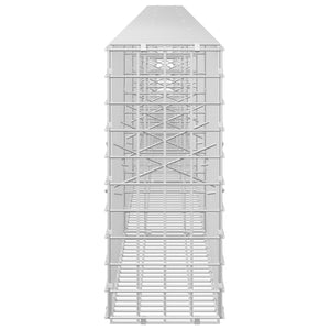 Γκαμπιόν με Σύρμα 3,5 mm και Πλέγμα 5x5 cm 600x20x50 εκ - Pakobazaar