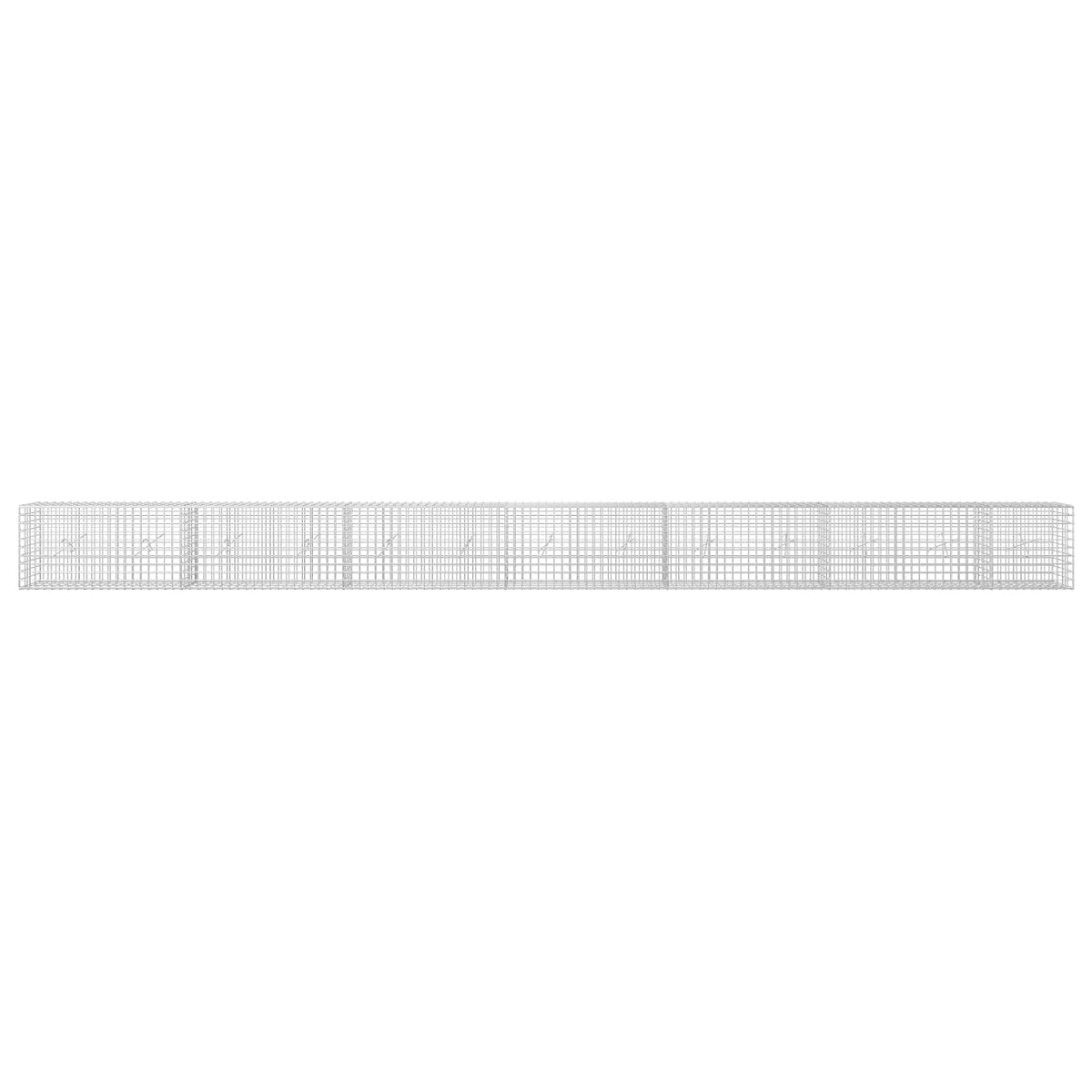 Γκαμπιόν με Σύρμα 3,5 mm και Πλέγμα 5x5 cm 650x20x50 εκ - Pakobazaar